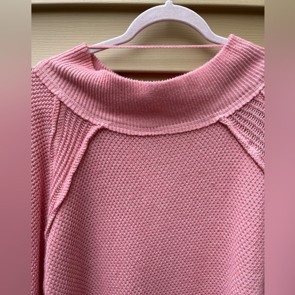 We The Free People Hacci Ribbed Pullover Sweater - NWT,  size M - Picture 4 of 11